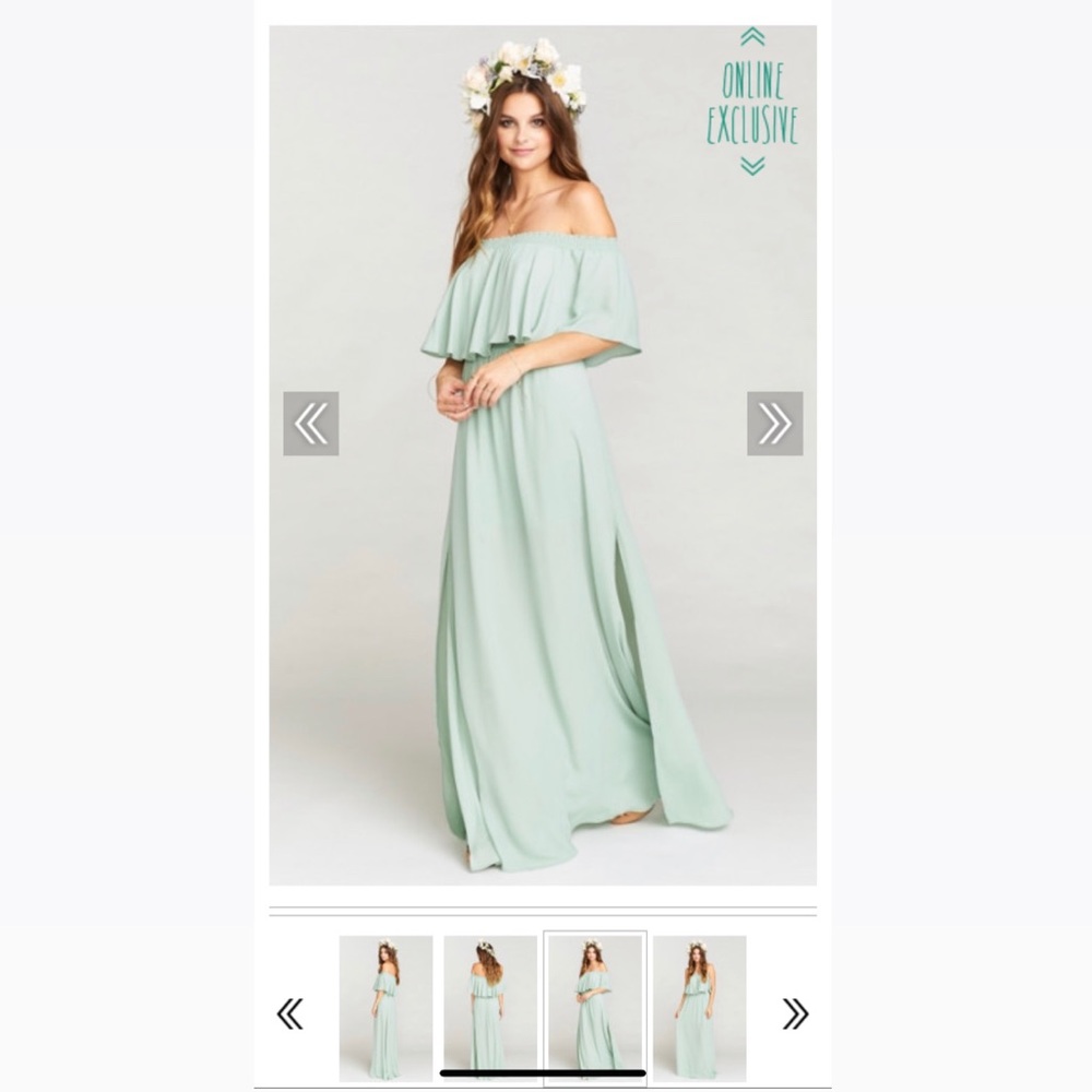 Show Me Your MuMu Bridesmaids dress